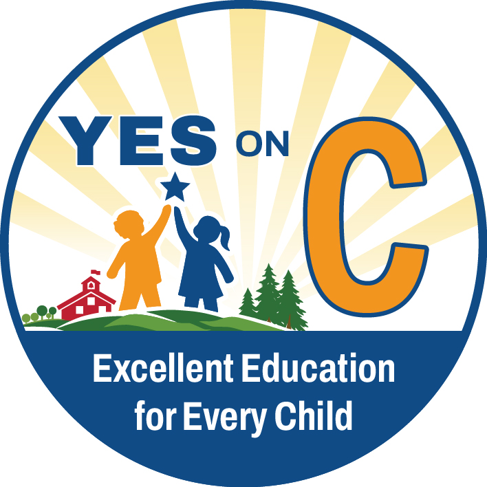 Yes on C logo